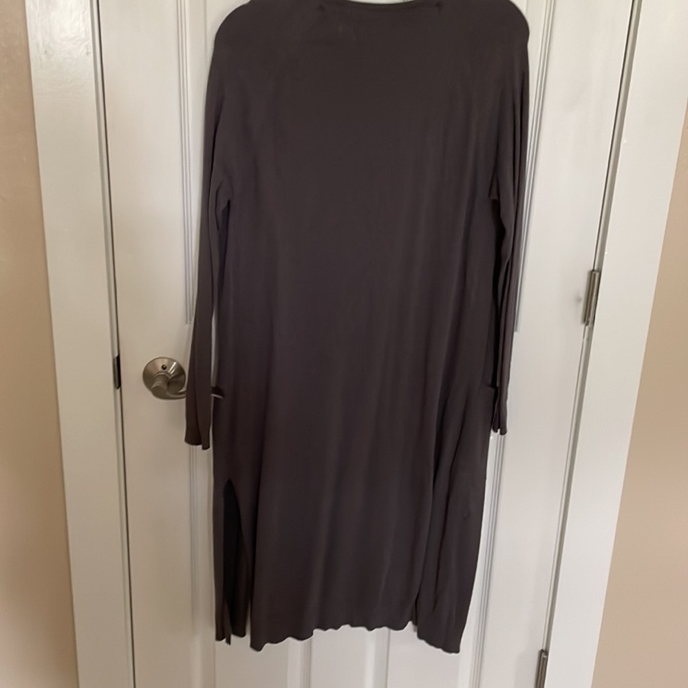 Love Tree black long sweater.  Size Small.